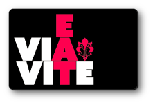 via vite logo, 'eat' over black background